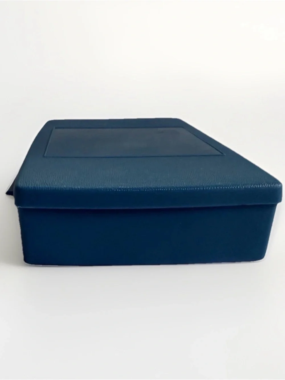 Vintage Sterling Plastic School Pencil Junk Box Case Made in USA Retro 70s